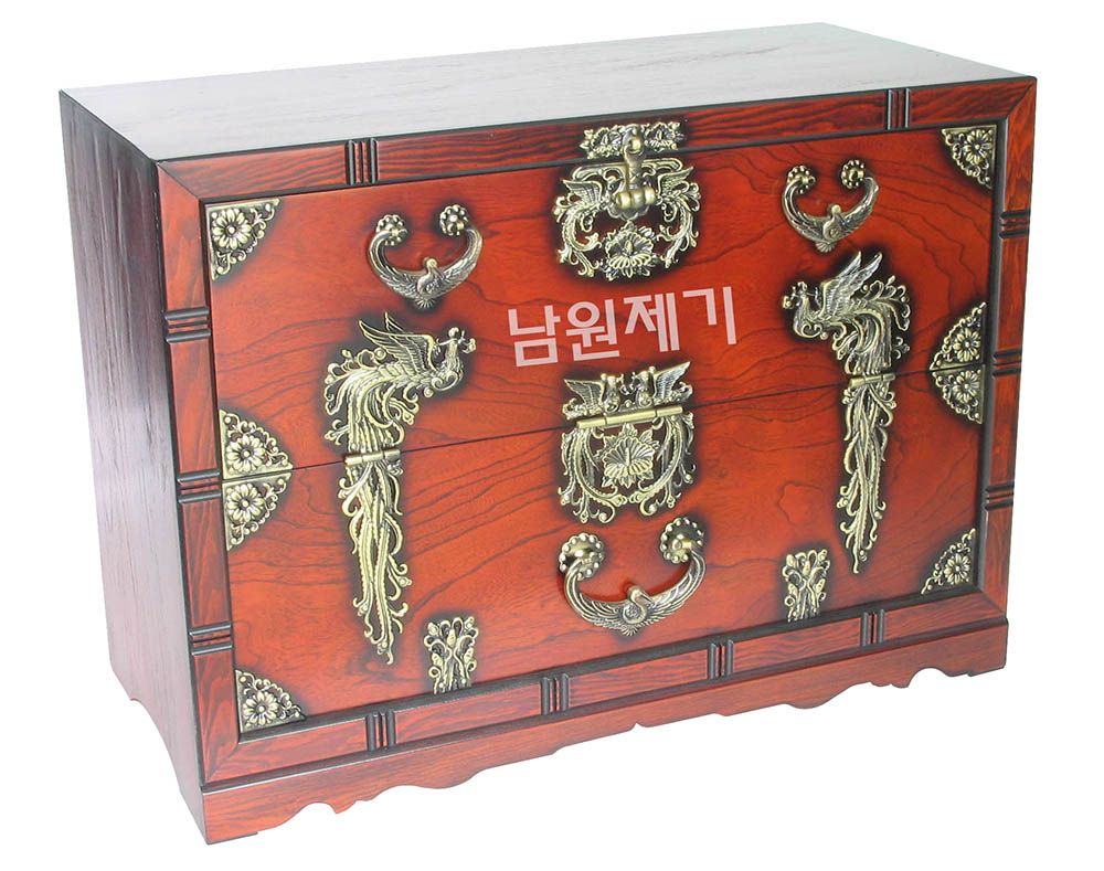 전면 오동 봉황함(특대:90cm)